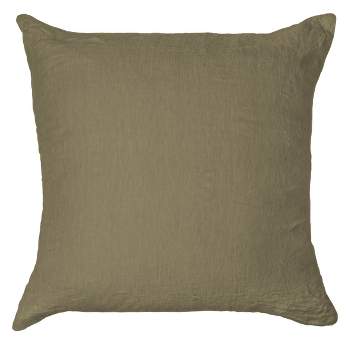 100% French Linen Throw Pillow Sham | BOKSER HOME