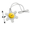 University of Toledo Secondary Metal Snowflake Christmas Tree Holiday Ornament - 3 of 3