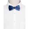 INSPIRE CHIC Men's Velvet Adjustable Pre-Tied Bow Tie - 4 of 4