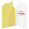 Carlton Cards Birthday Card for Kids' Animated Layered Cake - 2 of 3