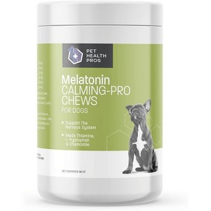 Pet Health Pros Dog Calming Treats; Anxiety Relief; Ginger, Melatonin; Stressful Situations; 60 Count; Natural Flavor - 1 of 4