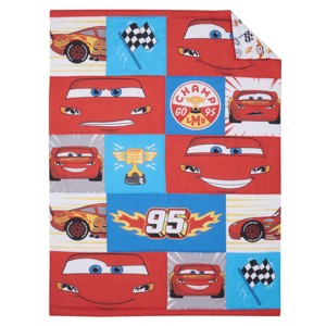 Cars 4pc Crib/Toddler Comforter Set - 1 of 4