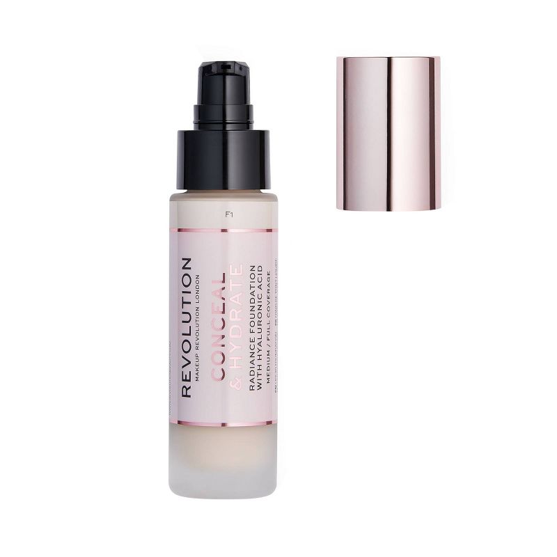 Makeup Revolution Conceal & Hydrate Foundation - 0.70 fl oz, 1 of 5
