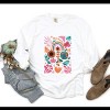 Simply Sage Market Boho Teacher Apple Floral Garment Dyed Long Sleeve - 3 of 4