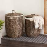 Set of 2 Sea Grass Storage Baskets Khaki - Olivia & May