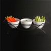 Gibson Gracious Dining 4 pc Serving Set with Metal Rack in White - 4 of 4