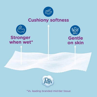Puffs Plus Ultra Soft Exclusive Designs Facial Tissue - 72ct