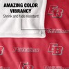California State University, East Bay Logo Pattern Silky Touch Blanket White 50x60 - 4 of 4