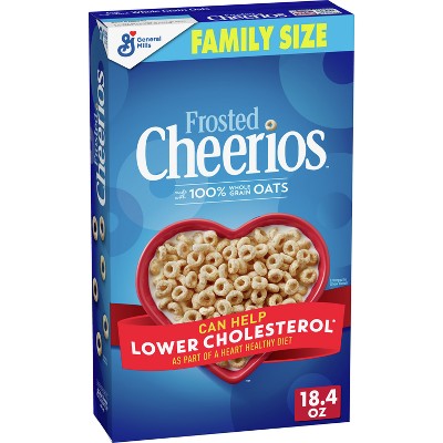 General Mills Family Size Frosted Cheerios Cereal - 18.4oz