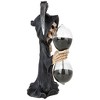 Design Toscano Grim Reaper, Time is Up Sand Timer Hourglass Statue - 4 of 4