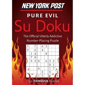 New York Post Pure Evil Su Doku - by  Harpercollins Publishers Ltd (Paperback) - 1 of 1