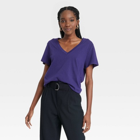 V Neck : T-Shirts & Tees for Women : Target