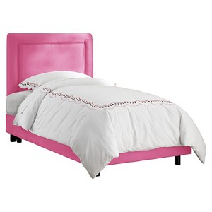 Full Kids Border Bed Premier Hot Pink - Pillowfort