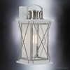 Urban Ambiance Luxury Colonial Outdoor Wall Light,  16"H x 7.5"W,  Stainless Steel Finish, UHP1223 - 3 of 4