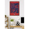 Trends International WNBA Indiana Fever - Logo 25 Framed Wall Poster Prints - 2 of 4