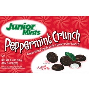 Junior Mints Christmas Peppermint Crunch Theater Box - 3.5oz - 1 of 4