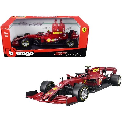 Ferrari SF1000 #16 Charles Leclerc Tuscan GP Formula One F1 (2020) "Ferrari's 1000th Race" 1/18 Diecast Model Car by Bburago