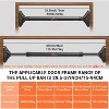 Sportneer Pull Up Bar: Strength Training Chin up Bar without Screws - Adjustable 29.5''-37'' Width Locking Mechanism - 3 of 4
