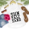 Simply Sage Market Women's Sun Salt Sand Graphic Racerback Tank - 3 of 3