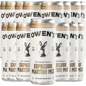 Owen’s Craft Mixers | Espresso Martini | Handcrafted in the USA with Premium Ingredients | Vegan & Gluten-Free Soda Mocktail and Cocktail Mixer - 1 of 4