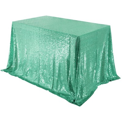 PiccoCasa Sequin Sparkle Banquet Party Decor 3mm Round Sequins Tablecloths