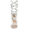 Allegra K Women's Polka Dots Lace Up Chunky Heels Sandals - 2 of 4