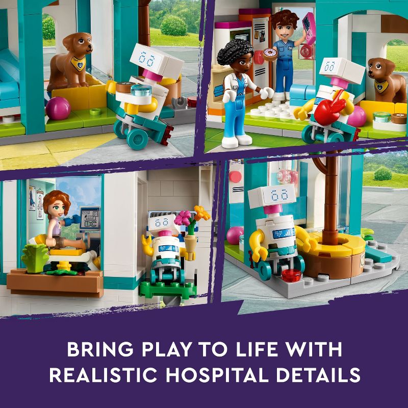 LEGO Friends Heartlake City Hospital Toy Pretend Playset 42621, 6 of 8