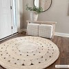 Hauteloom Stafford Bleached Jute Round Rug - 3 of 4
