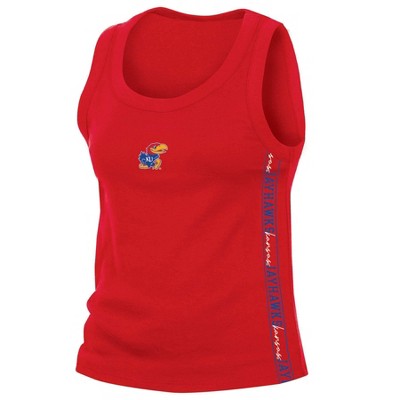 thumbnail image 2 of Womens Kansas Jayhawks Tank Top Small S 2 of 13