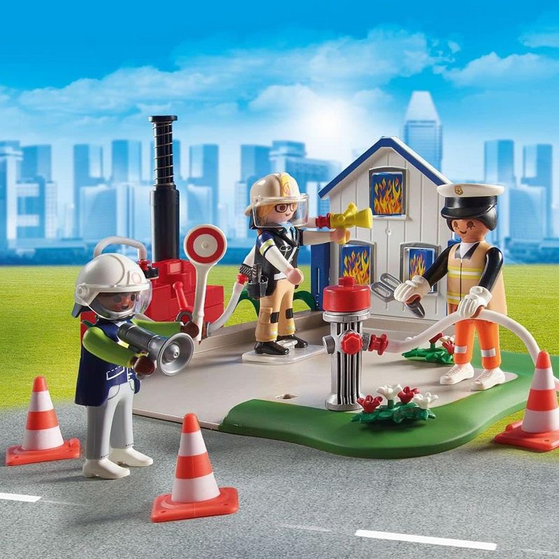 Playmobil 70980 My Figures Rescue Mission Building Set, 4 of 8