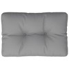 vidaXL Pallet Cushion Gray 19.7"x15.7"x4.7" Fabric - 2 of 4