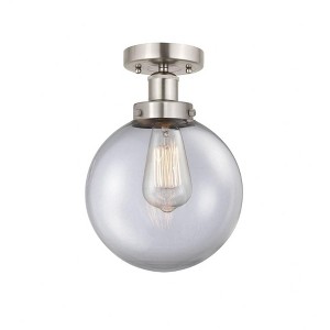 Beacon - 1 Light Semi-Flush Mount In Industrial Style-8.25 Inches Tall and 6.5 Inches Wide - 1 of 1