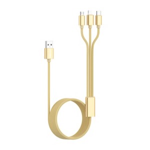Emerald 10 Foot 3 in 1 Charging Cable - 1 of 4