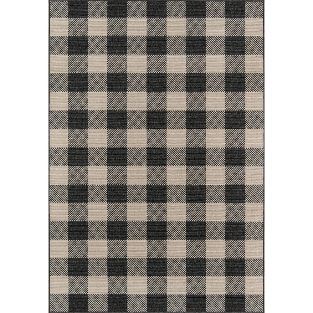  Baja Stellar Accent Rug Charcoal