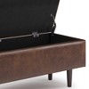 Blanchette Mid Century Square Storage Ottoman - WyndenHall - 4 of 4