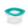 Rubbermaid Flex and Seal Food Storage Conatiners in Teal, 42 Piece Set - image 4 of 4