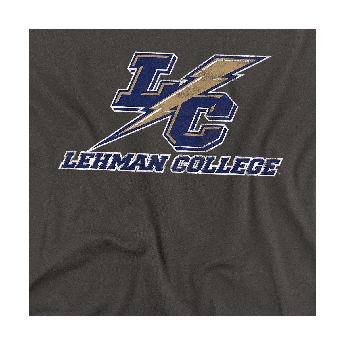 Men's Lehman College Official Lightning Logo T-Shirt - thumbnail 10