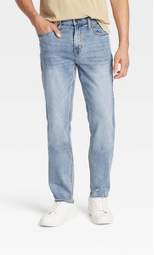 Men's Athletic Fit Jeans - Goodfellow & Co™ Black 40x30 : Target