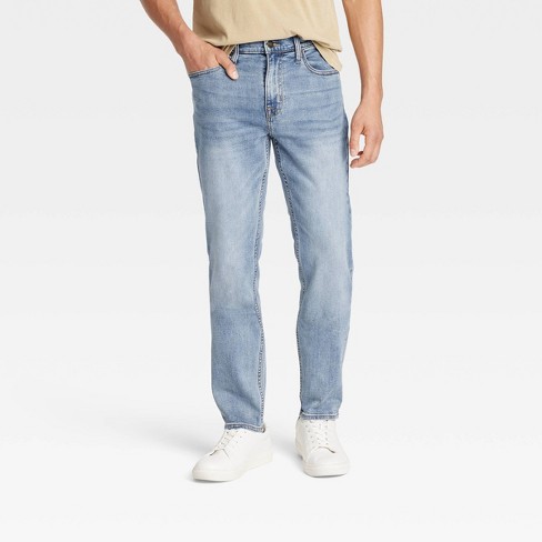 Men's Slim Fit Jeans - Goodfellow & Co™ Light Wash 38x34 : Target