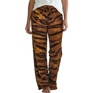 ADR Women's Soft Warm Fleece Pajama Pants, Long Lounge Bottoms - 1 of 3