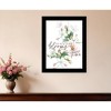 HomeRoots Everything Bloom Black Framed Print Wall Art - 2 of 3