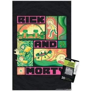 Trends International Rick And Morty: Season 8 - Panels Unframed Wall Poster Prints - 1 of 4