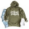 Simply Sage Market Women's Graphic Hoodie Football Season Cursive - 2 of 3
