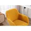 Vynxaria Modern Accent Chairs for Vanity or Office - Adjustable Height & 360° Swivel, Multiple Colors - 3 of 4