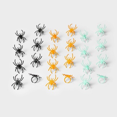 24ct Spider Ring Halloween Party Favors - Hyde & EEK! Boutique™