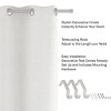 Lavish Home 66-120-Inch Curtain Rod Decorative End Cap Style Finials & Hardware - For Home Decor in Bedroom, Living Room & Kitchen (Silver) - 3 of 4
