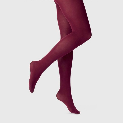 Womens on sale maroon tights