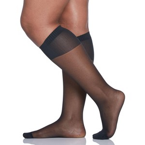 Berkshire Comfy Cuff Curvy Calf Plus Size Graduated Compression Trouser Sock with Reinforced Toe - 5214 - 1 of 1