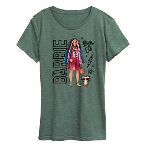 Women's - Barbie - Barbie Street Fashion Short Sleeve Graphic T-Shirt - 1 of 4