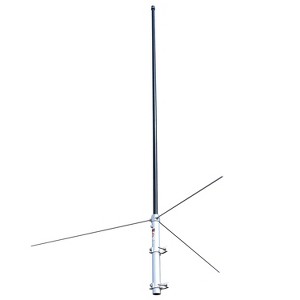 Tram® 200-Watt 134 MHz to 184 MHz VHF Black Fiberglass Base Antenna with 50-Ohm UHF SO-239 Connector, 4-Feet 10-Inches Tall - 1 of 4